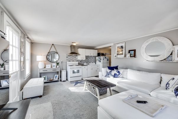 Interior, Kitchen, Living room