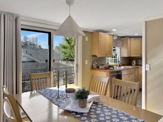 Dining room, Interior, Kitchen, Pendant Lights, Recessed Lighting