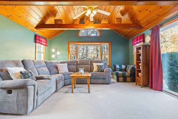 Interior, Living room, Wooden Beams, Wooden Ceilings