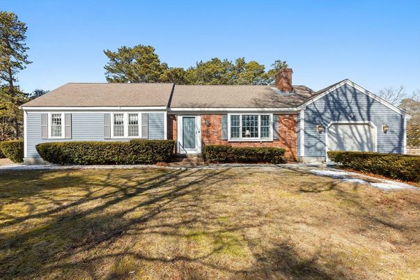Attached, Exterior, Facade, Brick Facade, Cape Cod