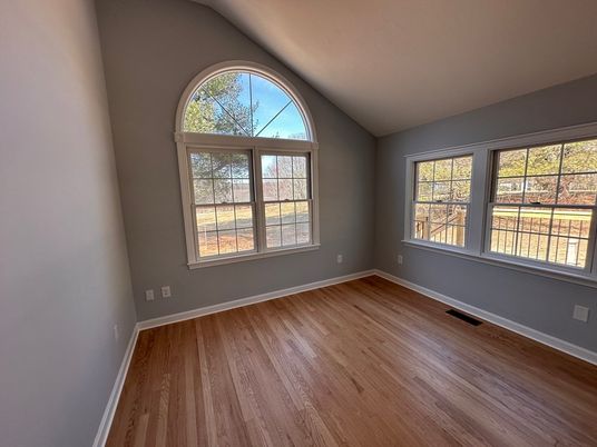 Empty room, Interior, Wood Texture Flooring