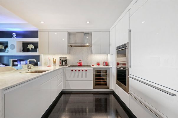 Interior, Kitchen, Recessed Lighting, Stainless Steel Appliances