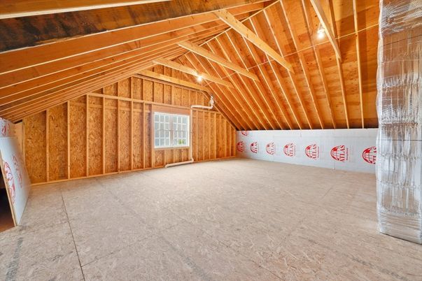 Empty room, Interior, Wooden Beams, Wooden Ceilings, Wooden Walls