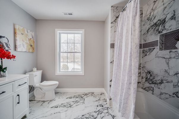 Bathroom, Interior, Marble, Marble Walls