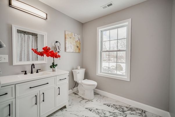 Bathroom, Dual Sink Vanities, Interior, Marble