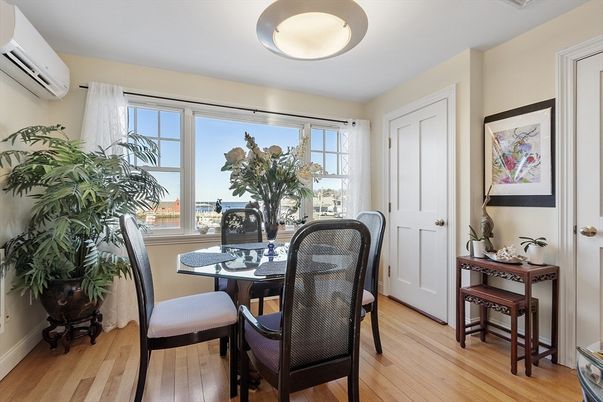 Dining room, Interior, Wood Texture Flooring