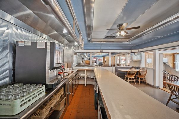 Dining room, Interior, Kitchen