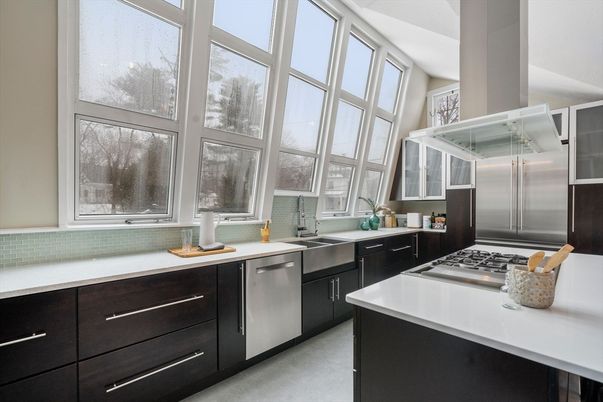 Interior, Kitchen, Stainless Steel Appliances