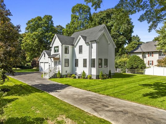 Attached, Backyard, Exterior, Facade, Farmhouse