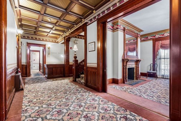 Fireplace, Interior, Wooden Beams, Wooden Ceilings
