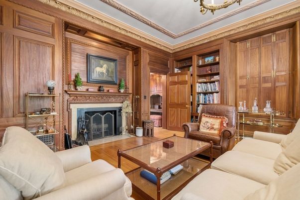 Fireplace, Interior, Living room, Wood Texture Flooring, Wooden Walls