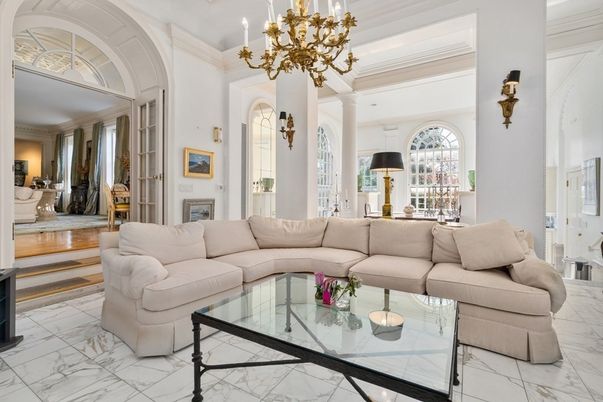 Chandelier, Interior, Living room, Marble