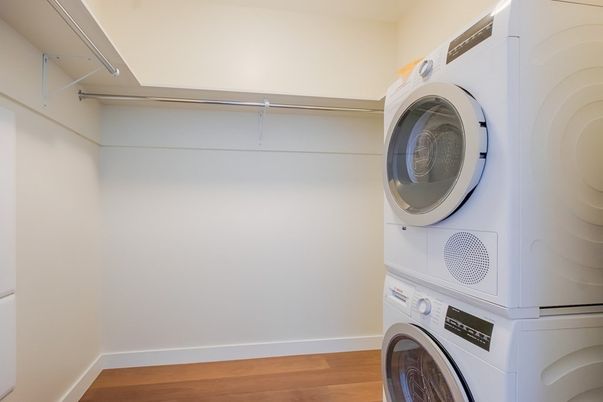 Interior, Utility Closets, Washer, Wood Texture Flooring