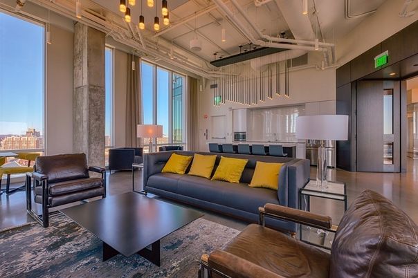 Interior, Kitchen, Living room, Pendant Lights