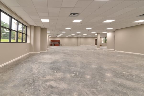 Empty room, Interior, Pendant Lights, Recessed Lighting
