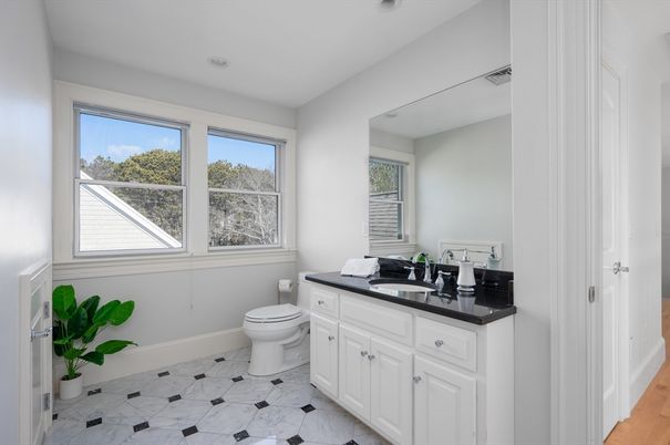 Bathroom, Interior, Marble, Recessed Lighting