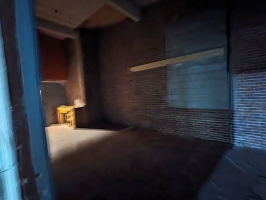 Empty room, Interior, Stone Walls, Wooden Walls