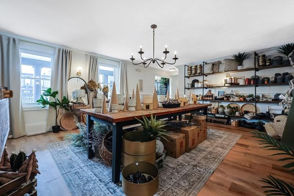 Chandelier, Interior, Wood Texture Flooring