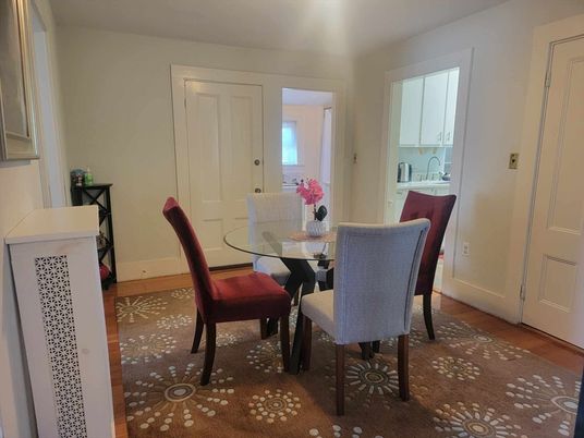 Dining room, Interior, Wood Texture Flooring
