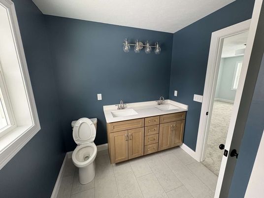 Bathroom, Dual Sink Vanities, Interior