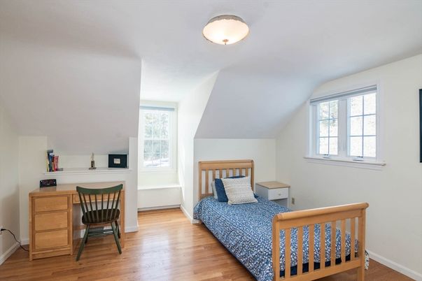 Bedroom, Home Office, Interior, Wood Texture Flooring