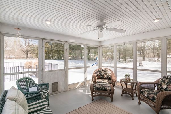 Interior, Recessed Lighting, Sun Room