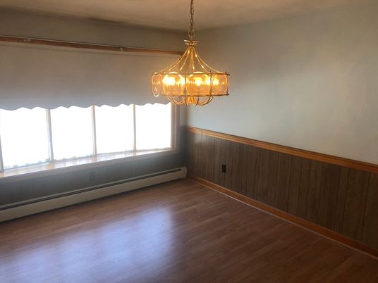 Chandelier, Empty room, Interior, Wood Texture Flooring