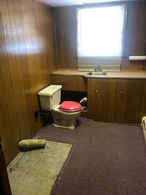 Bathroom, Interior, Wooden Walls