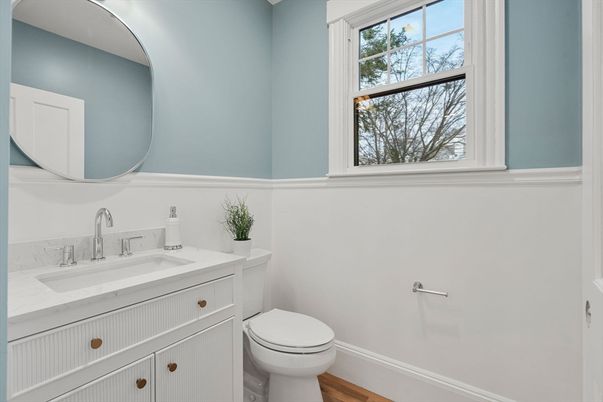 Bathroom, Interior, Wood Texture Flooring