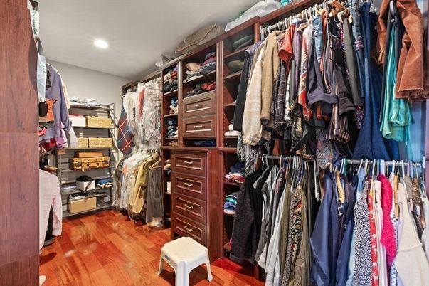 Interior, Recessed Lighting, Walk-in Closets, Wood Texture Flooring