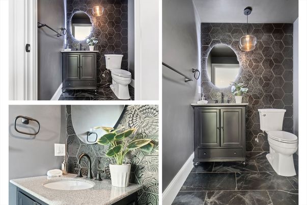 Bathroom, Interior, Pendant Lights