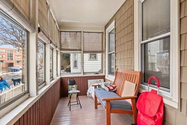 Interior, Sun Room, Wood Texture Flooring