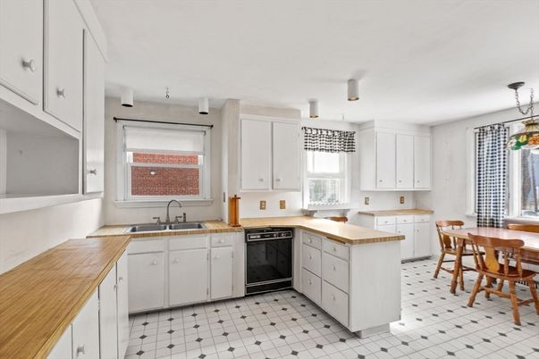 Dining room, Interior, Kitchen