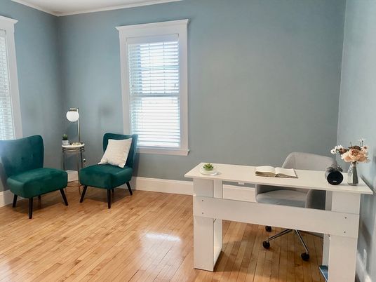 Home Office, Interior, Wood Texture Flooring