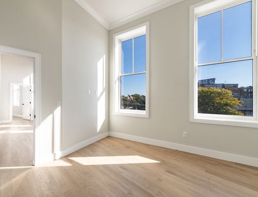 Empty room, Interior, Wood Texture Flooring