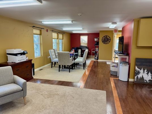 Dining room, Interior, Wood Texture Flooring