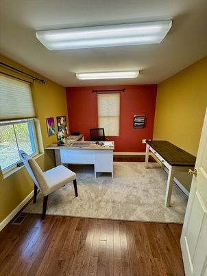 Home Office, Interior, Wood Texture Flooring