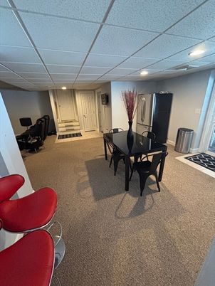Dining room, Interior, Recessed Lighting
