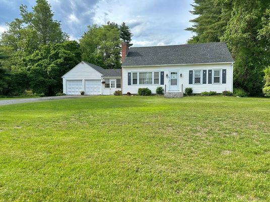 Attached, Backyard, Detached Garage, Exterior, Facade, Cape Cod