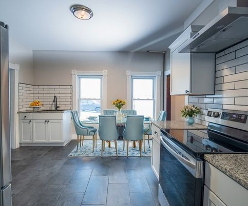 Dining room, Interior, Kitchen, Stainless Steel Appliances