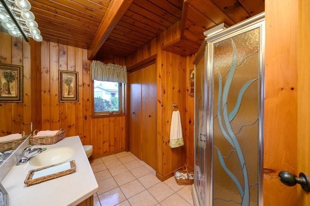 Bathroom, Interior, Wooden Beams, Wooden Ceilings, Wooden Walls