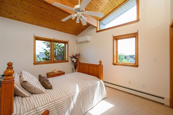 Bedroom, Interior, Wooden Ceilings