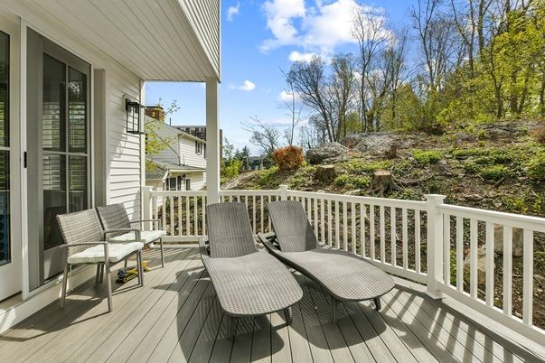 Exterior, Wood Texture Flooring
