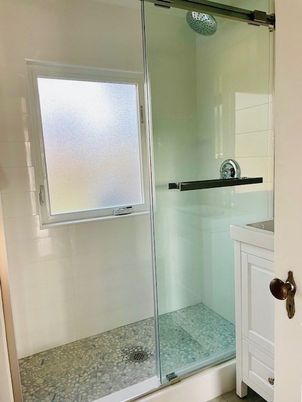 Bathroom, Glass Shower, Interior