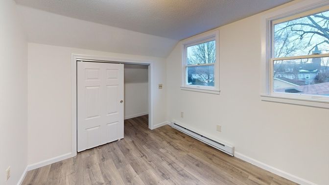 Empty room, Interior, Wood Texture Flooring