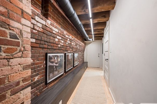Interior, Stone Walls, Wooden Beams