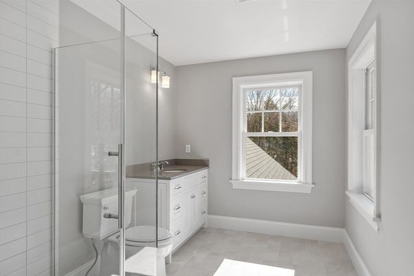Bathroom, Glass Shower, Interior