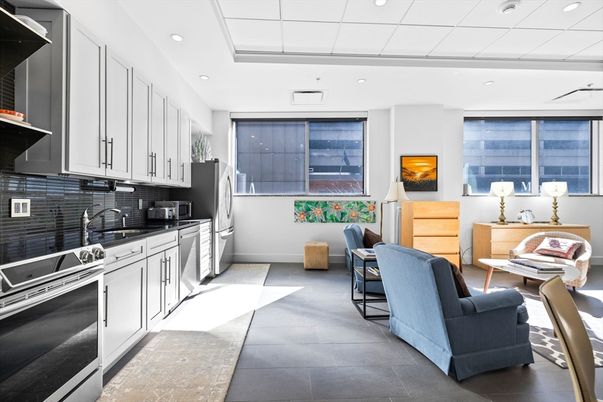 Interior, Kitchen, Recessed Lighting, Stainless Steel Appliances