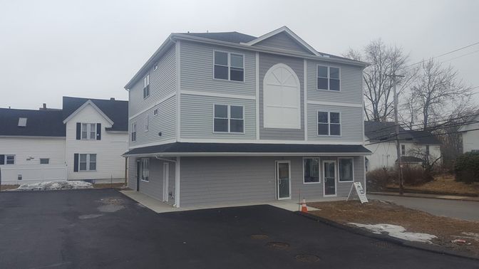 Attached, Exterior, Facade, Farmhouse