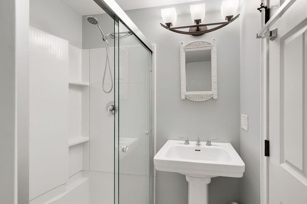 Bathroom, Glass Shower, Interior